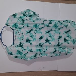 Cupid’s Diary Sheer Top - Size Large - 100% Polyester - Gently Used